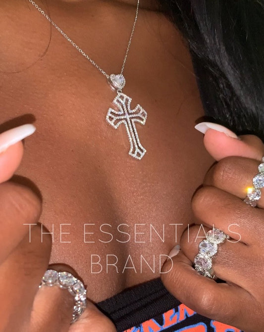 The Cross My Heart Necklace