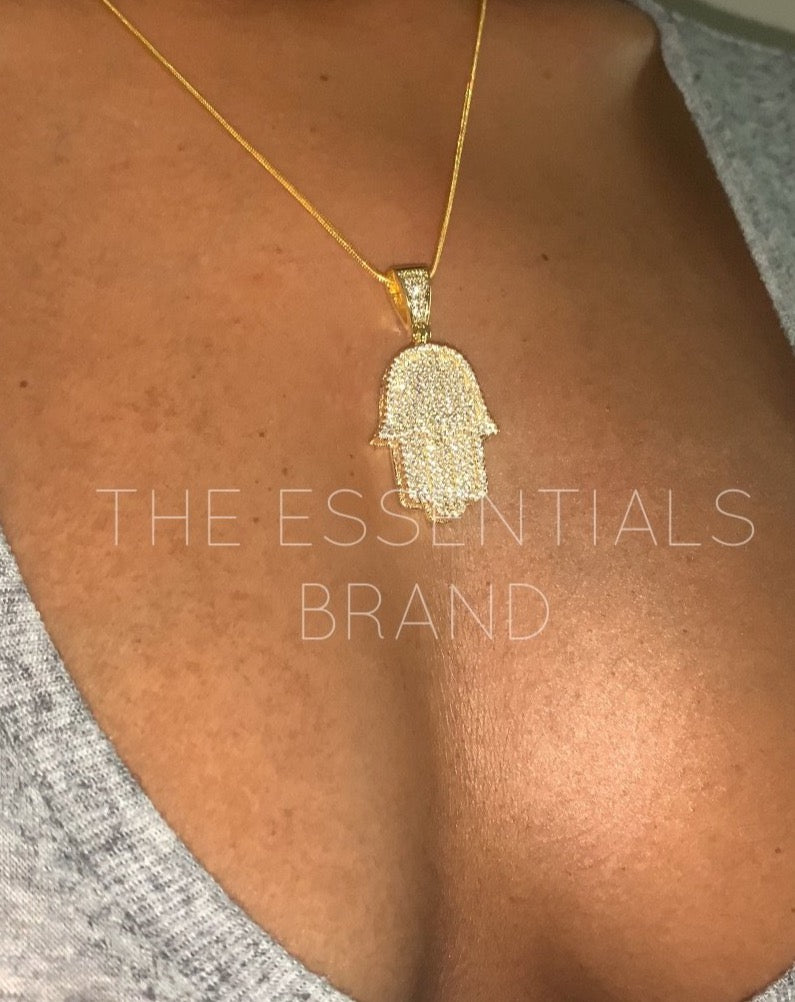 The Mini Hamsa Pendant