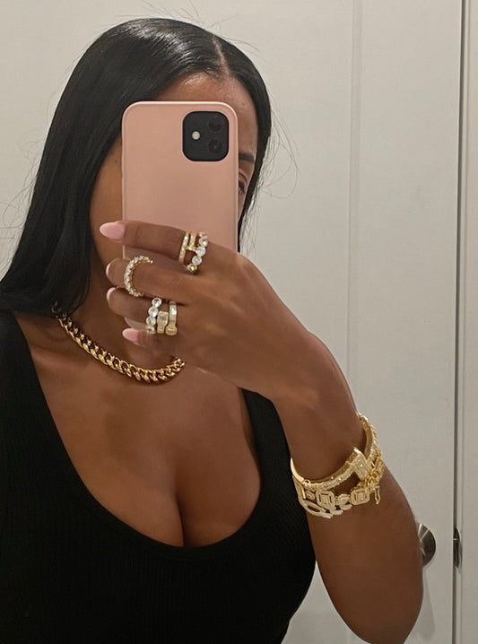 The Solid Gold Cuban Link Necklace