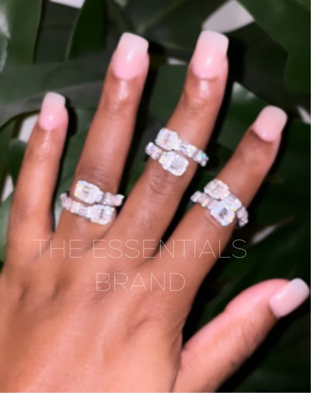 The Stacked Baguette Ring